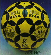 soccer ball / golden star
